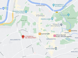 Nuomojamas butas A. Vivulskio g. 12D, Senamiestyje, Vilniuje, 64.38 kv.m ploto, 2 kambariai