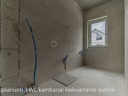 Parduodamas namas Kaminkelio g. 1, Naujininkuose, Vilniuje, 115.89 kv.m ploto, 3 aukštai