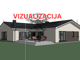 Parduodamas sklypas su namo projektu Ažulaukės g. 25E, Ažulaukės k., 12.76 a ploto