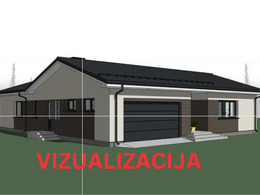 Parduodamas sklypas su namo projektu Ažulaukės g. 25E, Ažulaukės k., 12.76 a ploto