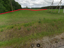 Parduodamas sklypas Bajoriškių k., 179 a ploto
