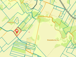 Parduodamas sklypas Turgelių k., 213 a ploto