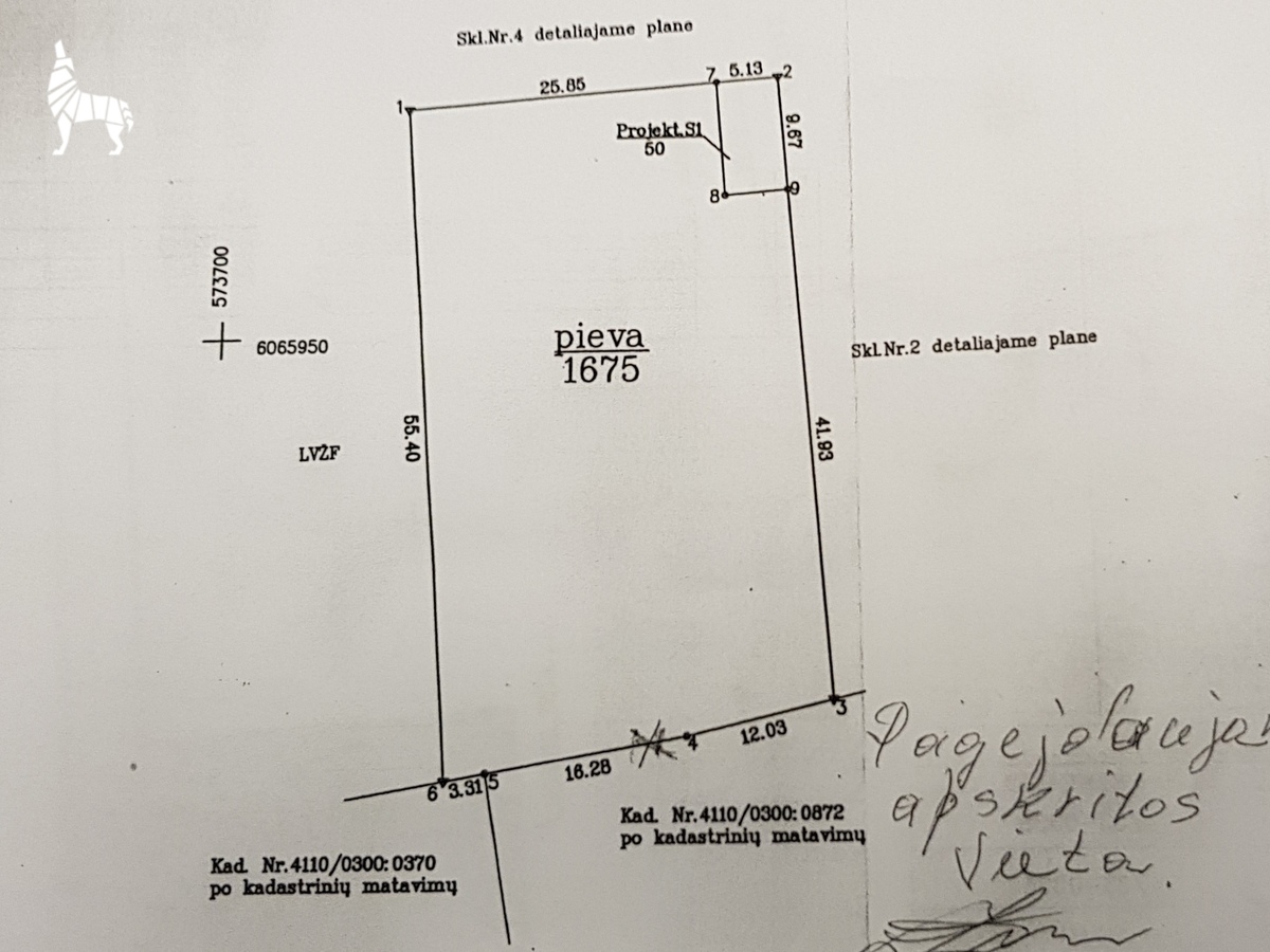 Vos ~ 200 m. iki Vilniaus m. ribos Balandžių g. parduodamas puikus sklypas 16.75 arų ploto - <strong>27 900 €